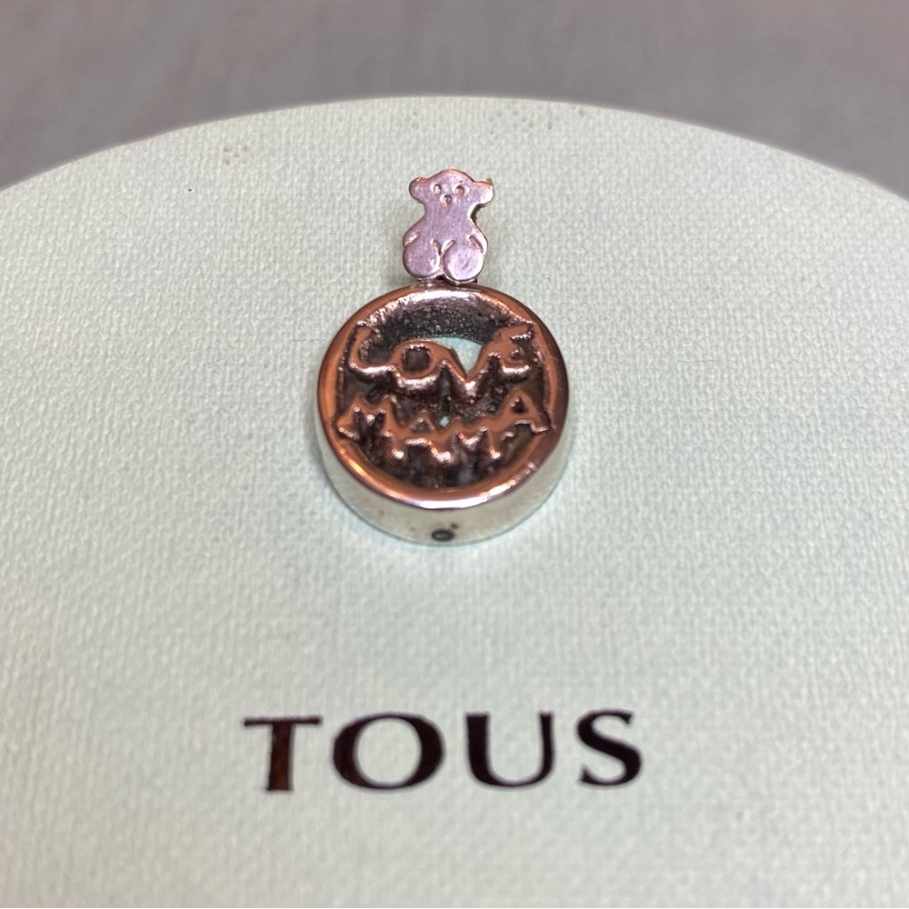 Tous Love mama silver pendant